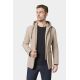 Veste à capuche et plastron amovible en drap de laine