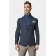 Veste à plastron amovible en jersey brossé