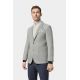Veste à plastron amovible en tweed faux-uni
