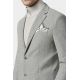 Veste à plastron amovible en tweed faux-uni