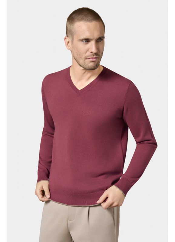 Cotton V-neck jumper Corki