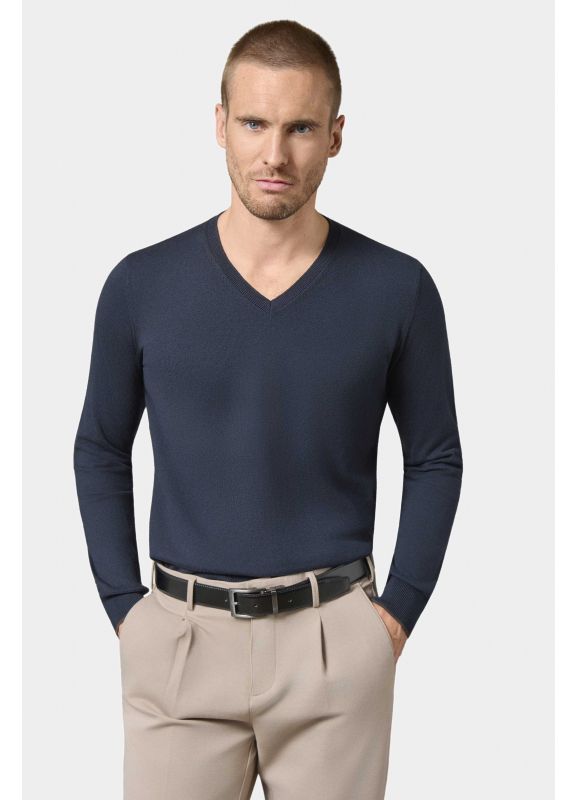 Cotton V-neck jumper Corki