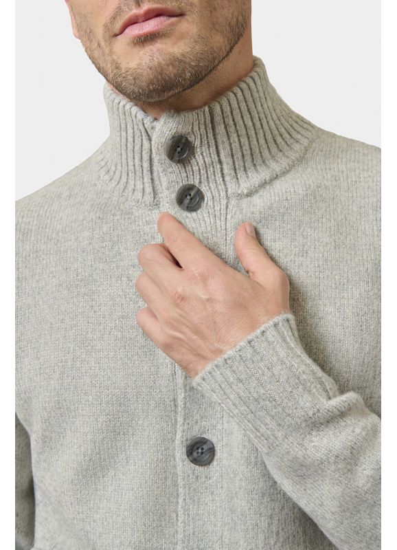 Gilet épais col montant Yalta