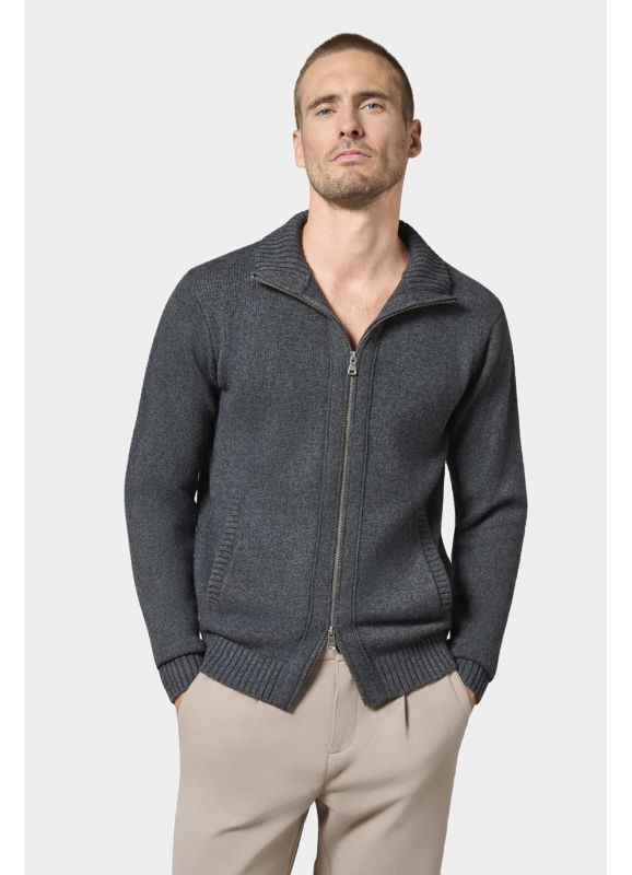 Gilet zippé col montant Zalkor