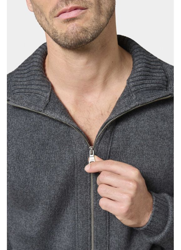 Gilet zippé col montant Zalkor