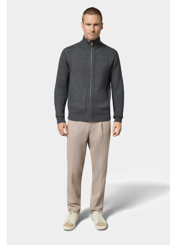 Gilet zippé col montant Zalkor