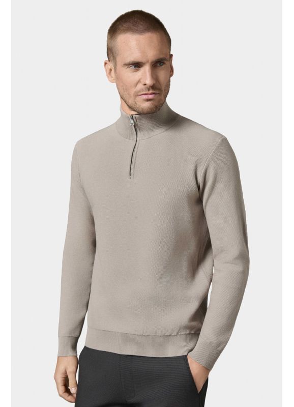 Pull col camionneur en nid d’abeille Zunity