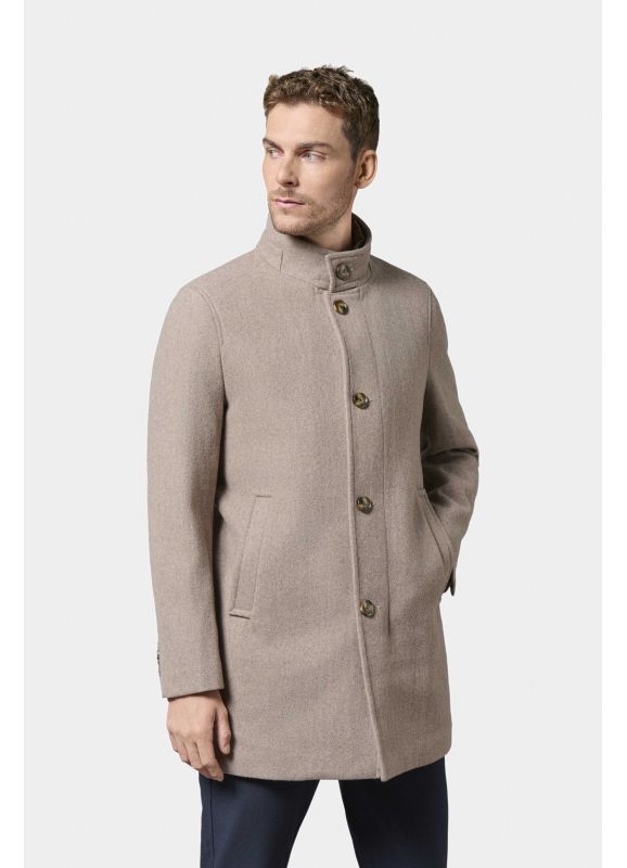 Manteau col officier avec plastron amovible Colaf