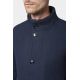 Manteau en laine col officier avec plastron amovible Colfi