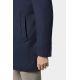 Manteau en laine col officier avec plastron amovible Colfi