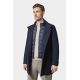 Manteau en laine col officier avec plastron amovible Colfi
