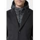 Manteau col tailleur avec plastron amovible à capuche Hodyl