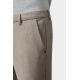 Pantalon minimaliste en sergé stretch faux-uni