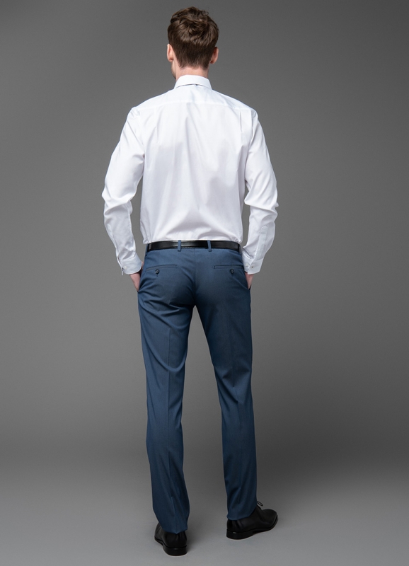 Trendy trouser in contrasted heads pins 