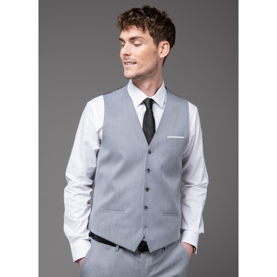 Gilet avec tissu effet caviar Gilet avec tissu effet caviar